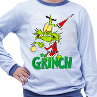 Piżama dziecięca Grinch Wesołych Świąt