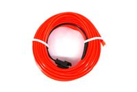Światłowód EL WIRE Ambient Taśma LED 3m 12V Czerwony