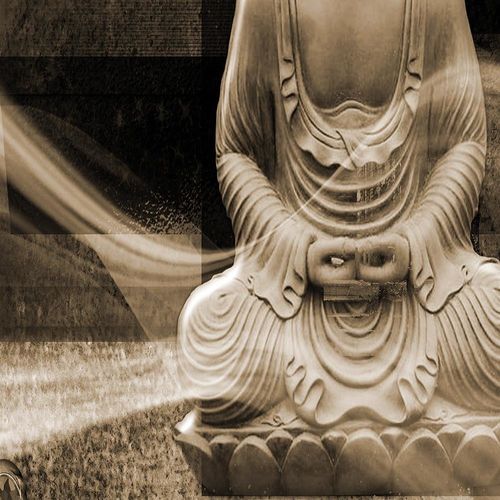 Obraz na płótnie - Canvas, Nowoczesny Budda 4 60x40 na Arena.pl