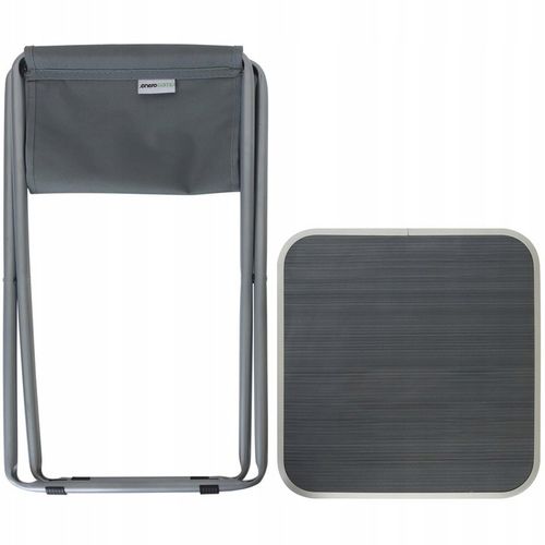 Stolik i Krzesełko Turystyczne Kempingowe 2w1 Taboret Siedzisko 40x40x47cm na Arena.pl