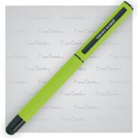 Pióro kulkowe touch pen, soft touch PIERRE CARDIN Celebration Zielone