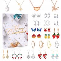 B11 KALENDARZ ADWENTOWY NA PREZENT DLA KOBIET DAMSKI NASTOLATKI BIŻUTERIA