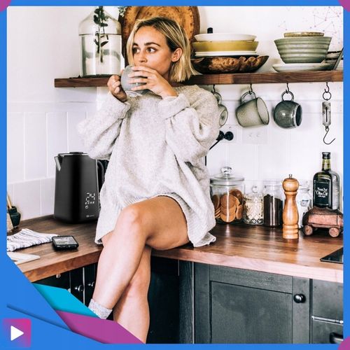 Czajnik Elektryczny z Wyświetlaczem 1,7L 1500W Regulacja Temperatury 5 tryb na Arena.pl