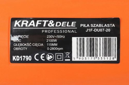 PIŁA SZABLASTA 2100W KD1790 na Arena.pl
