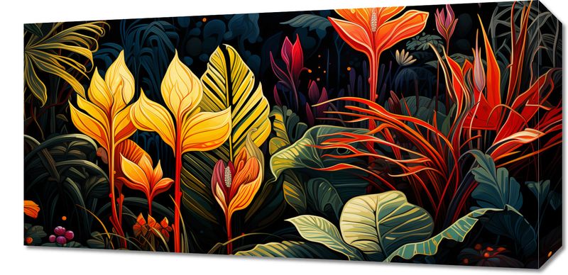 Obraz 60x30cm Tropikalna Symfonia zdjęcie 1