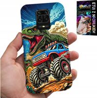 ETUI DO XIAOMI NOTE 9 PRO / 9S -DINOZAUR W MONSTERTRUCKU WZORY DLA DZIECI