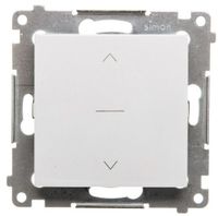 Simon54 Łącznik żaluzjowy pojedynczy trójpozycyjny (1-0-2) DZW1K.01/11 biały