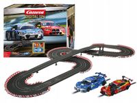 CARRERA DIGITAL 124 TOR SAMOCHODOWY 9,6M FULL SPEED + 2 SAMOCHODY ŚWIATŁO