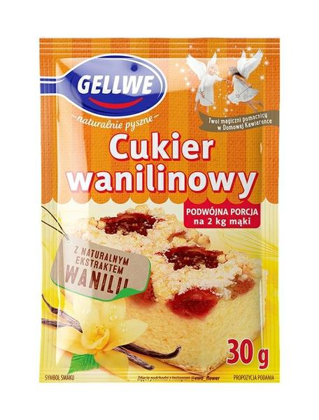 GELLWE CUKIER WANILINOWY 30G zdjęcie 1