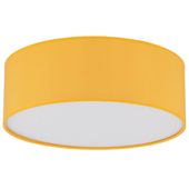 Owalna lampa nasufitowa Nicola 10154 do kuchni round żółta biała