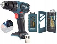 ERBAUER ECD18LI-2 UDAR 18V 50Nm + BITY/WIERTŁA HSS