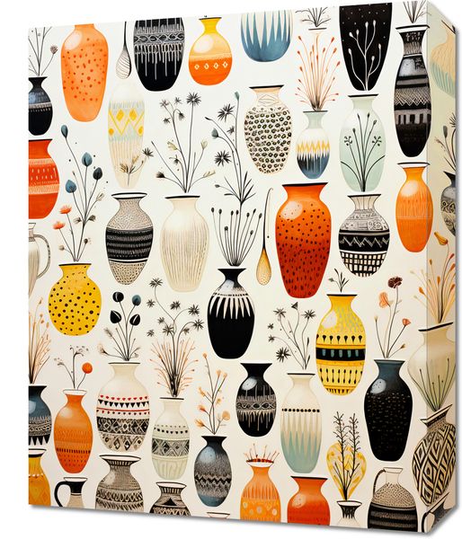 Obraz 40x50cm Symfonia Wazonów zdjęcie 1