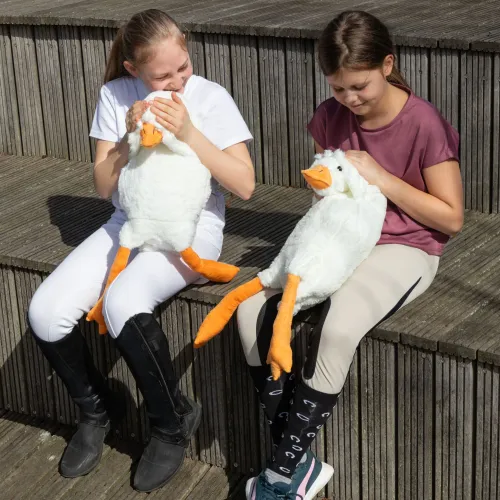 Duża Grzejąca Gęś XXL - Miękka Ciepła Poduszka 90 cm na Arena.pl