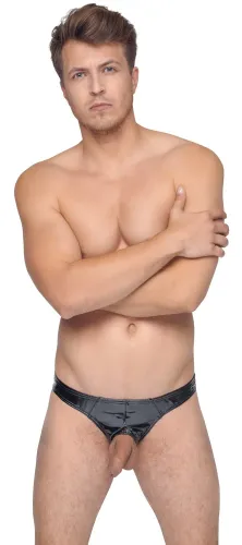 black level slipy męskie xl czarny połysk otwor anatomiczny na Arena.pl