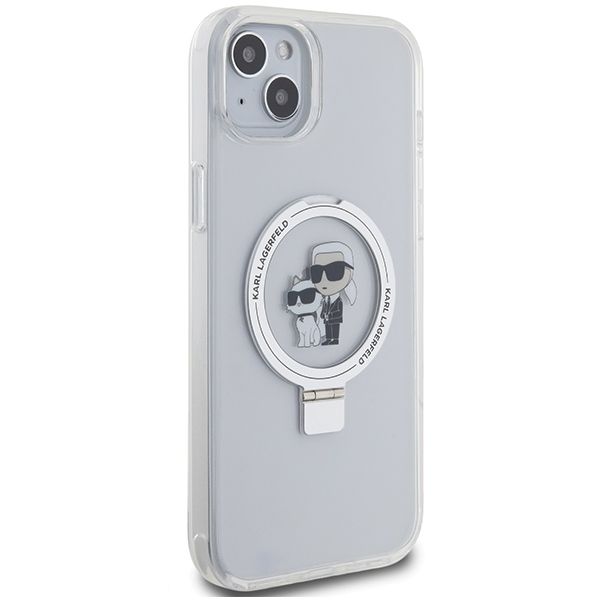Etui Karl Lagerfeld do iPhone 15 Plus, iPhone 14 Plus, Biały, MagSafe zdjęcie 4