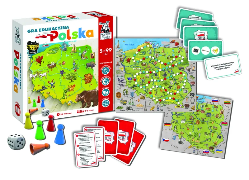 Gra edukacyjna. Polska zdjęcie 5
