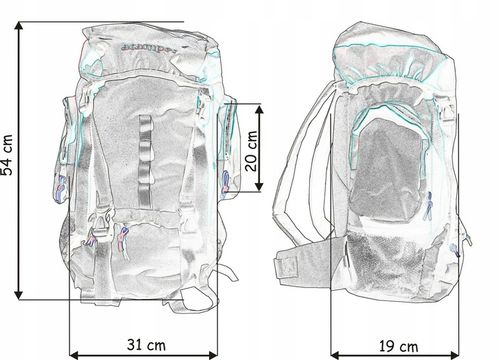 PLECAK TURYSTYCZNY ACAMPER 35L. OKAZJA! na Arena.pl