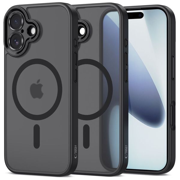 Etui TECH-PROTECT MagCam do iPhone 17 Matte Black zdjęcie 1