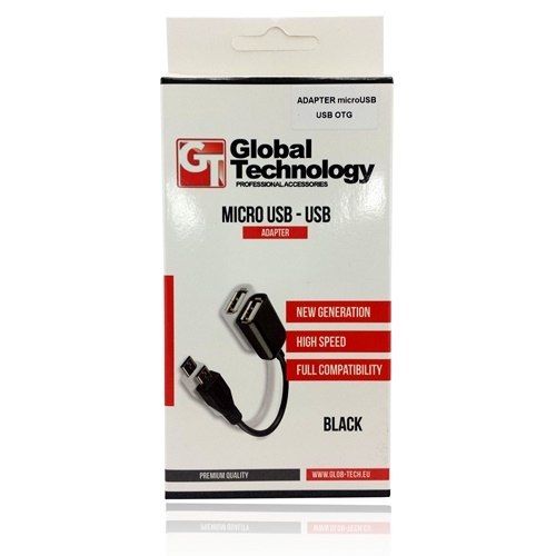 Adapter microUSB-USB OTG biały/white na Arena.pl