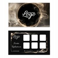 Karty rabatowe, stałego klienta na pieczątki LOJALNOŚCIOWE 120szt 100 wzory