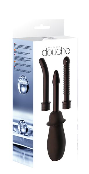 Anal/Hig-Douche Unisex Black zdjęcie 3