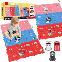 tor przeszkód interaktywny puzzle ambulans straż policja układanka labirynt