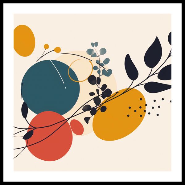 Plakat 70x70cm Kolaż Przyrody zdjęcie 3