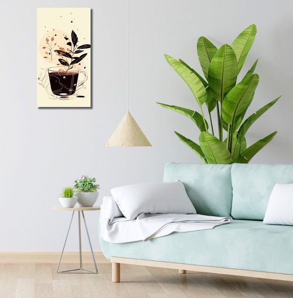 Obraz 30x60cm Jesienna Donica zdjęcie 2