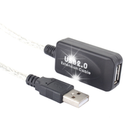 Przedłużacz Kabel USB 2.0 USB-A Extender Aktywny 10 m Przedłużka