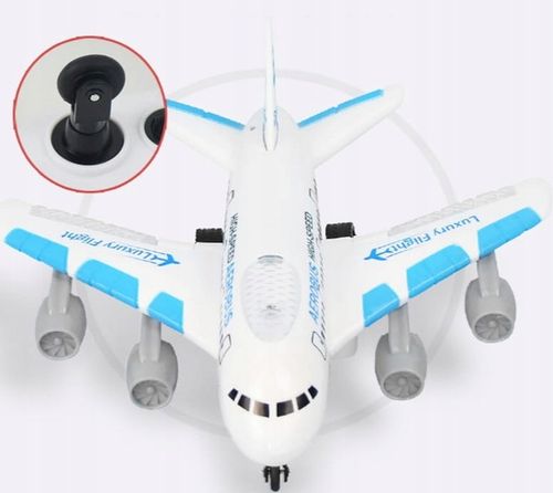 SAMOLOT PASAŻERSKI ZDALNIE STEROWANY RC + PILOT na Arena.pl