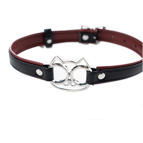 Adjustable Collar With Cat Face. zdjęcie 1