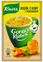 KNOR ROSÓŁ Z KURY Z MAKARONEM 12G