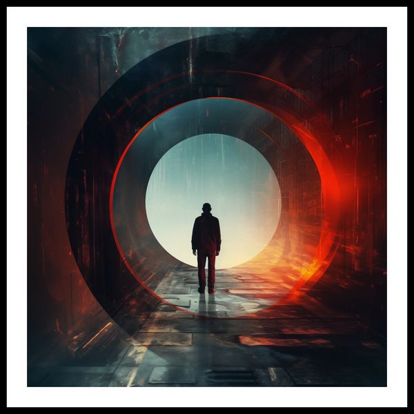 Plakat 80x80cm Portal do Świata zdjęcie 3