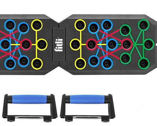 DESKA DO POMPEK PLATFORMA DO ĆWICZEŃ UCHWYTY WIELOFUNKCYJNA PUSH UP na Arena.pl