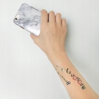 Tatuaż tymczasowy kwity Vitage kolorowe Paperself