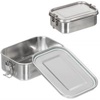 Pudełko na lunch  stal nierdzewna Premium 16 x 11,5 x 6,5 cm