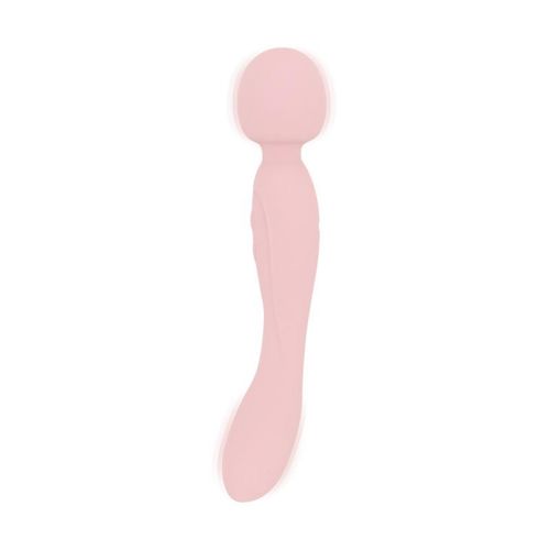 Good Vibes Only - Simi - Double Sided Wand Vibrator - Pink na Arena.pl