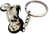 Breloczek Motocykl Moto Myszy z Marsa Czarny Bike Motor Harley Symbol Fun