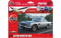 Model do sklejania Aston Martin Zestaw Starter Set Farby Pędzel Klej Airfix