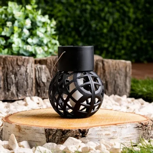 4x LAMPION SOLARNY LED WISZĄCY LAMPA EFEKT PŁOMIEŃ OGIEŃ LATARENKA OGRODOWA na Arena.pl