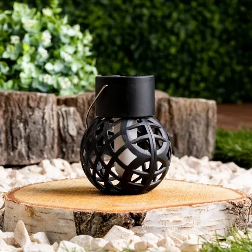 4x LAMPION SOLARNY LED WISZĄCY LAMPA EFEKT PŁOMIEŃ OGIEŃ LATARENKA OGRODOWA zdjęcie 5