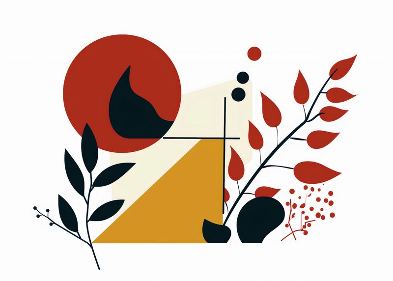 Plakat 70x50cm Ogień i Flora zdjęcie 1