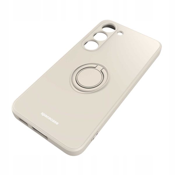 Spacecase Silicone Ring Galaxy S23 Bone zdjęcie 4