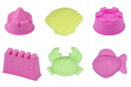 PIASEK KINETYCZNY 3kg FOREMKI + BASEN PIASKOWNICA na Arena.pl