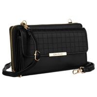 elegancka mini torebka-portfel na długim, doczepianym pasku - 4u cavaldi