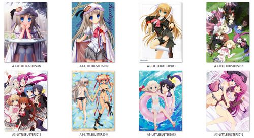 Plakat A3 Little Busters! DO WYBORU na Arena.pl