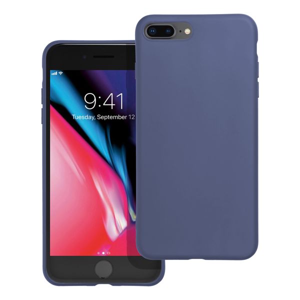 Futerał MATT do IPHONE 7 Plus / 8 Plus niebieski zdjęcie 1