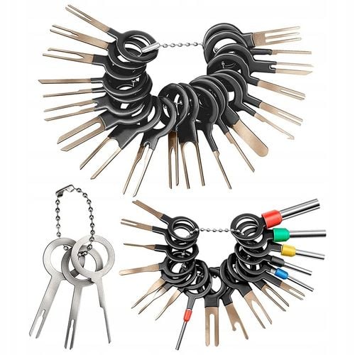 Zestaw 41 szt. WYJMAKI do pinów do demontażu KLUCZE do konektorów ETUI na Arena.pl