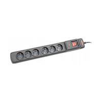 Listwa zasilająca Armac Multi M6 3m 6x PL czarna