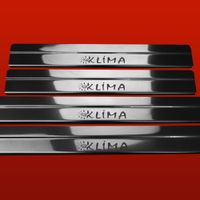 Listwa progowa VOLKSWAGEN POLO MK3 6N 6N2 KLIMA Stal nierdzewna 304 połysk